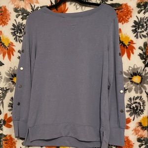 Soft navy light weight sweater